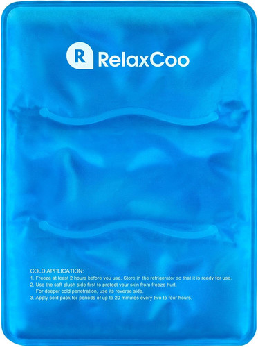 Large flexible ice pack for - ice,